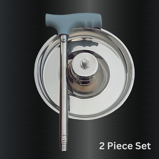 No-Bend Dog or cat Water/Food bowl with Extendable Handle, 'SMALL' size.