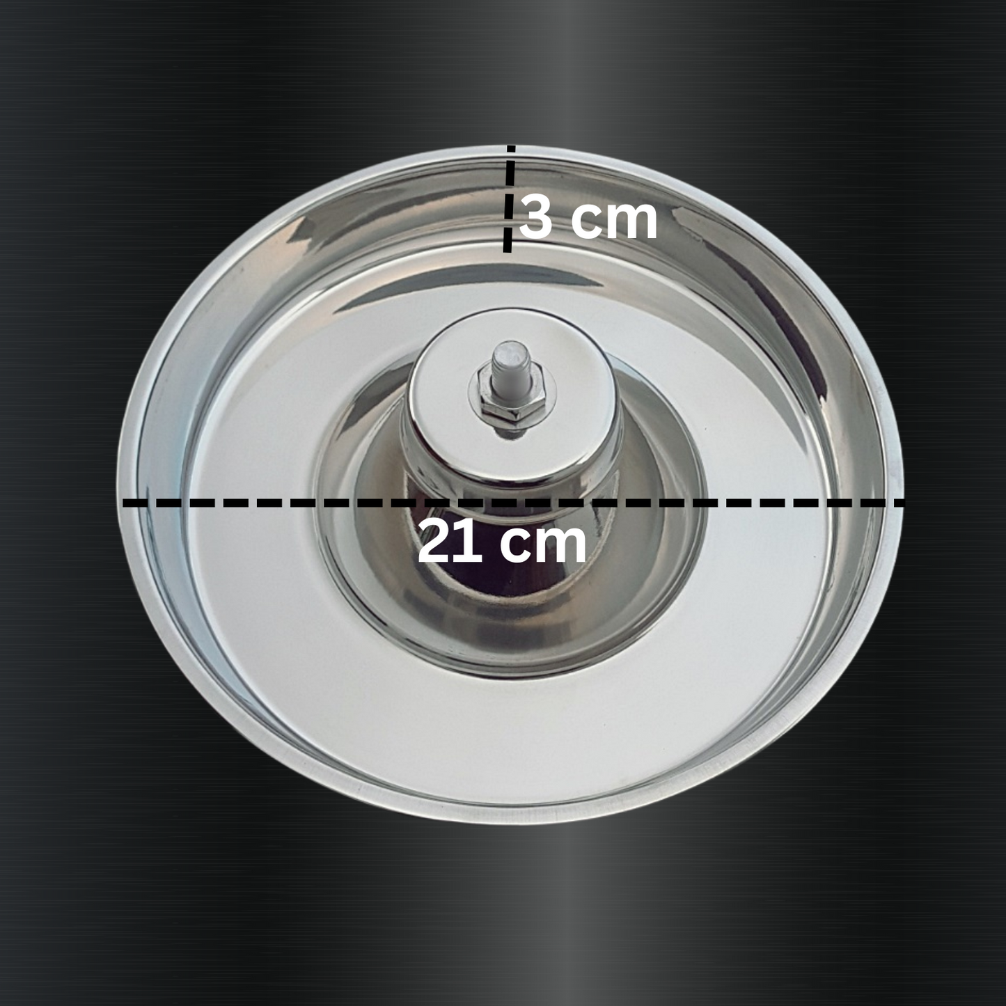 No-Bend Dog or cat Water/Food bowl with Extendable Handle, 'SMALL' size.