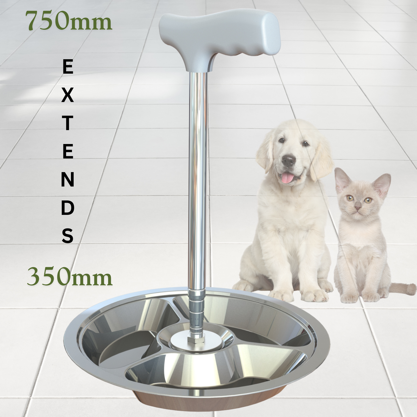 Flexi Pet Feeder — No-Bend Pet Bowl